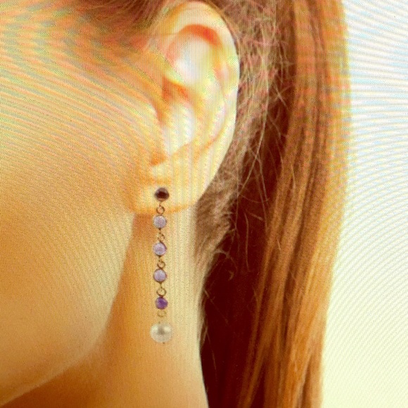 Jewelry - PURPLE AMETHYST and FRESH WATER PEARLS